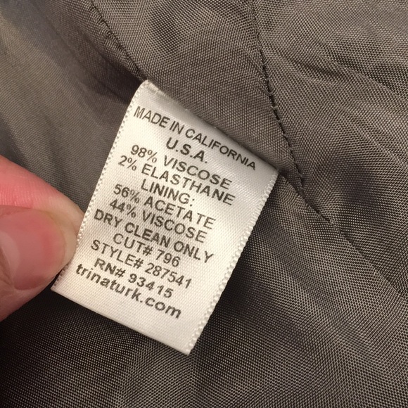 NWOT Super Soft Trina Turk Blazer - Picture 7 of 8